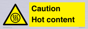 Caution Hot content